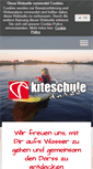 Mobile Screenshot of kiteschule-darss.de